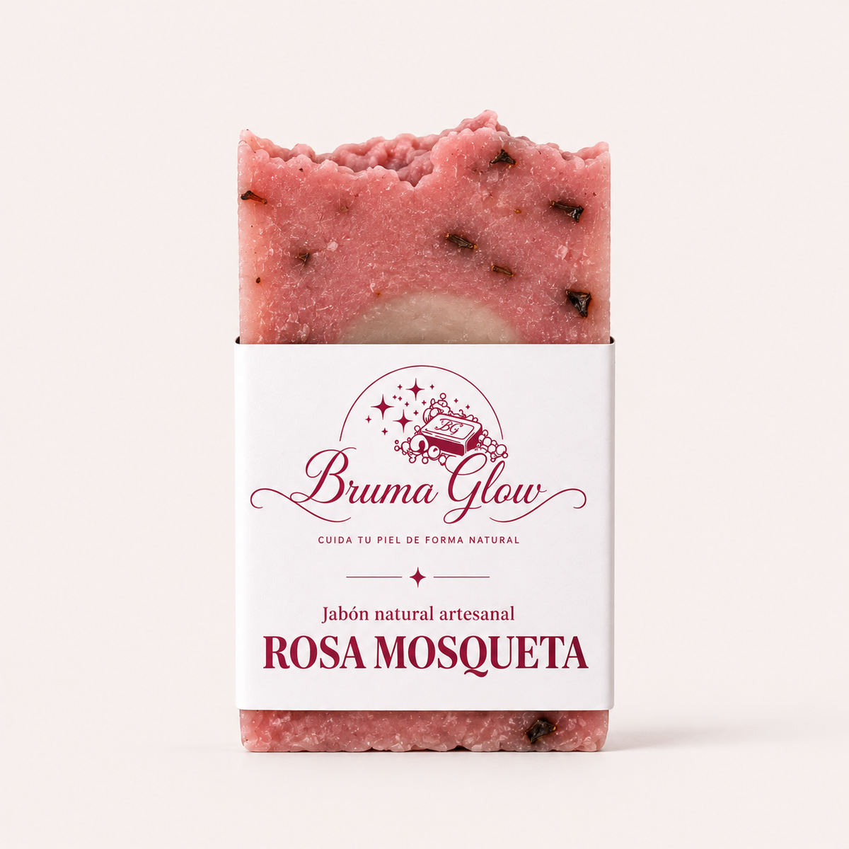Jabón artesanal de Rosa Mosqueta