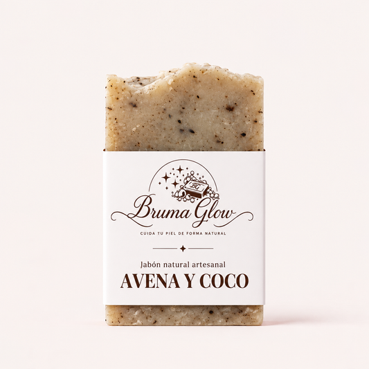 Jabón Artesanal de Avena y Coco