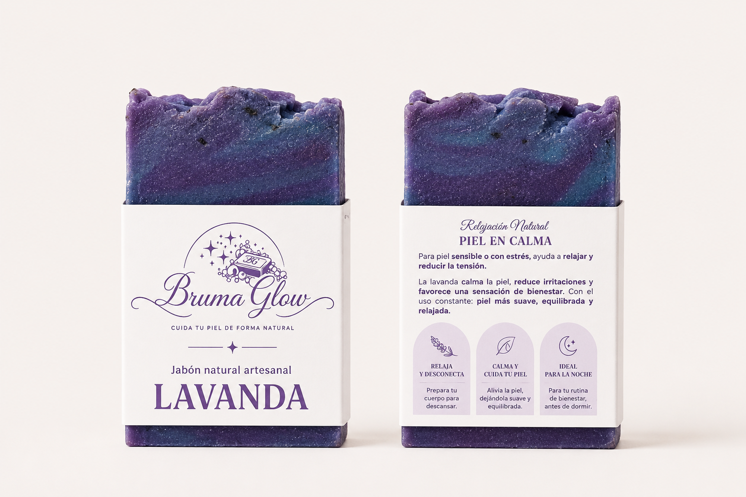 Jabón Artesanal de Lavanda